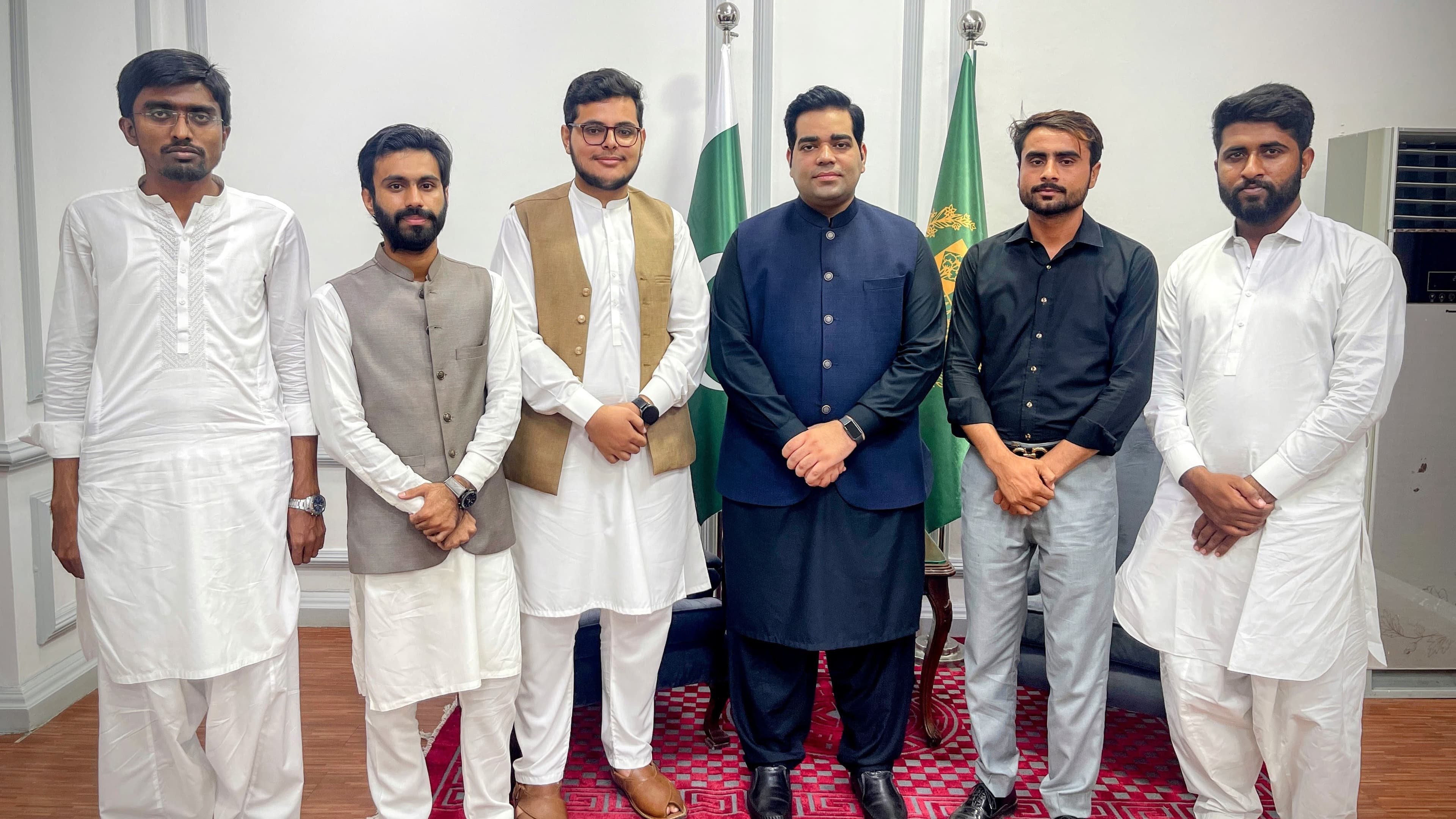Meeting with Fahad Shahbaz – Prime Minister Youth Programme